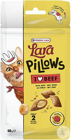 Lara Pillows Mit Rind Haarballen Kontrolle Leckerli 60g