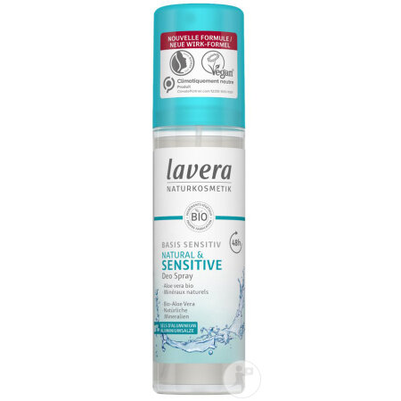 Lavera Deo Spray Basis Sensitiv Natural & Sensitive 75ml