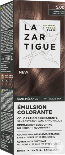 Lazartigue Färbende Emulsion 5.00 Hellbraun 1 Kit