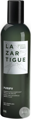 Lazartigue Purify Reinigendes Shampoo Weiße Tonerde Flasche 250ml