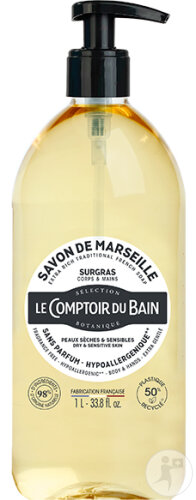 Le Comptoir Du Bain Flüssige Überfettete Seife Flasche 1l