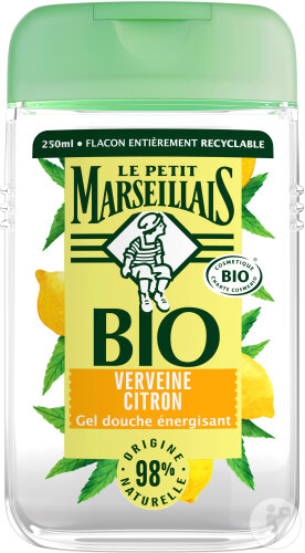Le Petit Marseillais Energisierendes Duschgel Eisenkraut Zitrone Flasche 250ml