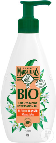 Le Petit Marseillais Feuchtigkeitsmilch 48h Orangenblüte Trockene Haut 250ml
