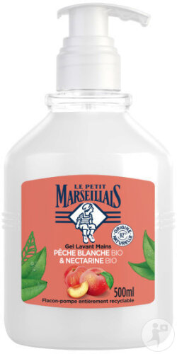 Le Petit Marseillais Handwaschgel Weißer Pfirsich Und Nektarine 500ml