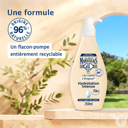 Le Petit Marseillais L'Original Körpermilch Pumpflasche 250ml-4