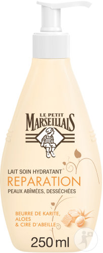 Le Petit Marseillais Feuchtigkeitsspendende Pflegemilch Reparatur Shea Aloe Und Bienenwachs 250ml