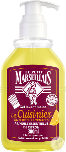 Le Petit Marseillais Le Cuisinier Flüssige Reinigungsseife Pumpflasche 300ml