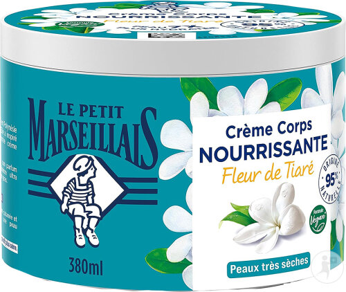 Le Petit Marseillais Nährende Körpercreme Monoï Tiegel 380ml