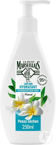 Le Petit Marseillais Nährende Pflegemilch Monoï Pumpflasche 250ml