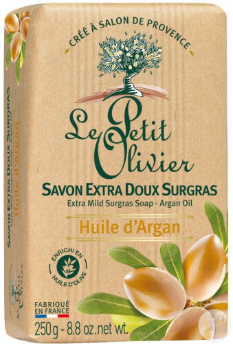 Le Petit Olivier Extra Milde Überfettende Seife Arganöl 250g