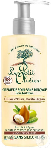 Le Petit Olivier Pflegecreme Ohne Ausspülen Pflege Nutrition Olivenöl/Sheabutter/Argan 200ml