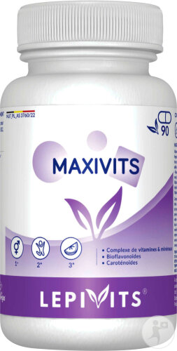 Lepivits MaxiVits Nahrungsergänzungsmittel 90 Kapseln