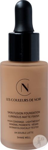 Les Couleurs De Noir Skin Fusion FDT Foundation Mat 04 Double Latte 30ml