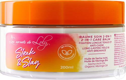 Les Secrets De Loly Sleek & Slay 2in1 Pflegebalsam Tiegel 200ml