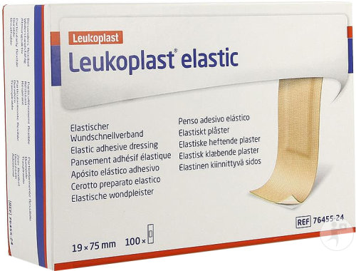 Leukoplast Elastic Elastischer Wundschnellverband 19x75mm 100 Stück 