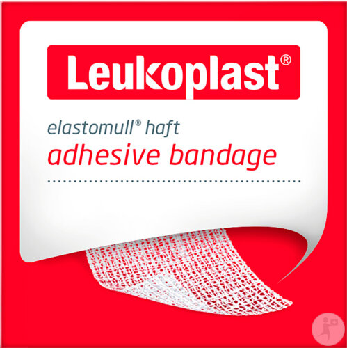 Leukoplast Elastomull Haft 4m x 8cm Stück 1