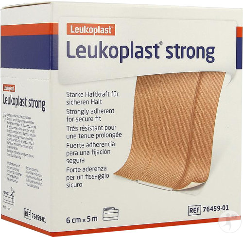 Leukoplast Strong 6cmx5m Stark Klebend Für Sicheren Halt 1 Stück