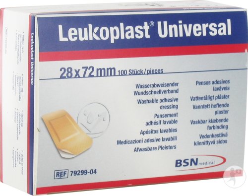 Leukoplast Universal Strips 28x72mm Stück 100 (7929904)