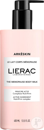 Lierac Arkéskin Körperbalsam Wechseljahre Pumpflasche 400ml