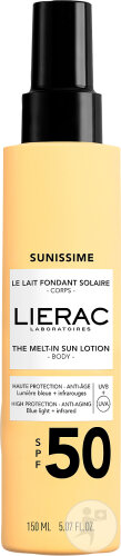 Lierac Sunissime Die Schmelzende Solarmilch SPF50 Flakon 150ml
