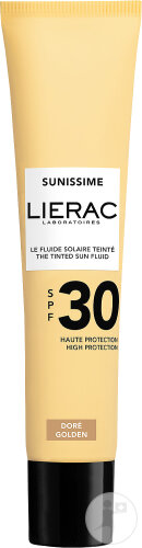 Lierac Sunissime Getöntes Sonnenfluid SPF30 Golden Tube 40ml
