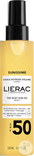 Lierac Sunissime Seidiges Sonnenöl Körper SPF50 150ml