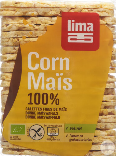 Lima Maiswaffeln Dünn 140g
