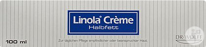 Linola Crème Halbfett Tube 100ml