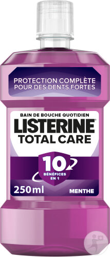 Listerine Total Care Tägliche Mundwasser 10in1 Flasche 250ml