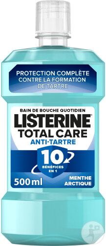 Listerine Total Care Mundwasser Anti-Kalk Flasche 500ml