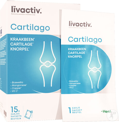 Livactiv Cartilago Knorpel Beutel 15x7,5g