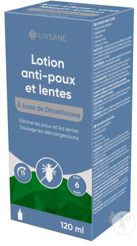 Livsane Anti-Läuse Lotion Dimethicon 120ml