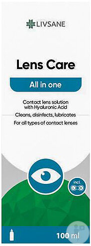 Livsane Kontaktlinsenpflege All In One+Etui 100ml