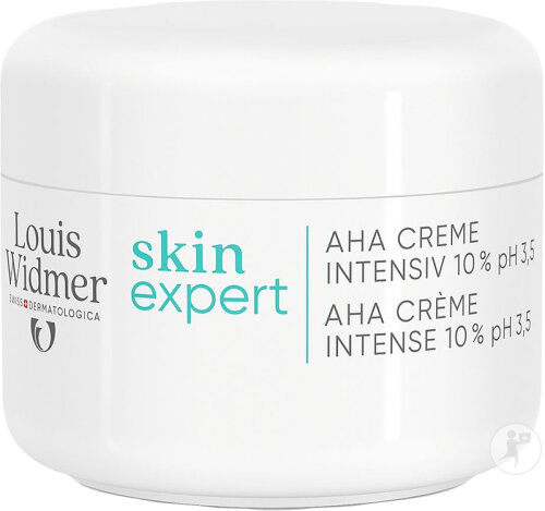 Louis Widmer AHA Creme 10% Unparfümiert 50ml