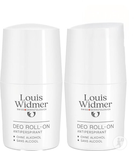 Louis Widmer Bodycare Deo Roll-On Anti-Transpirant Mit Parfum 2x50ml