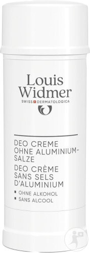 Louis Widmer Deo Creme Ohne Aluminiumsalze Ohne Parfüm 40ml