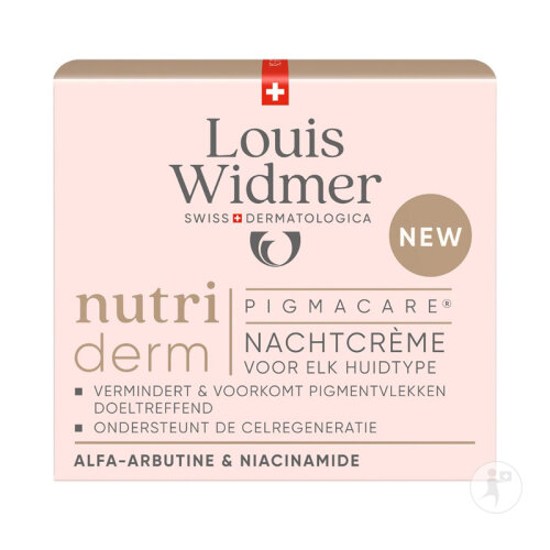 Louis Widmer Nutriderm Pigmacare Nachtcreme Tiegel 50ml