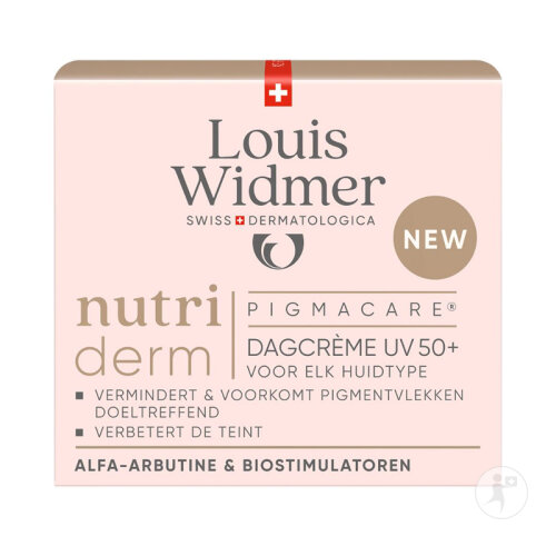 Louis Widmer Nutriderm Pigmacare Tagescreme UV50+ Tiegel 50ml