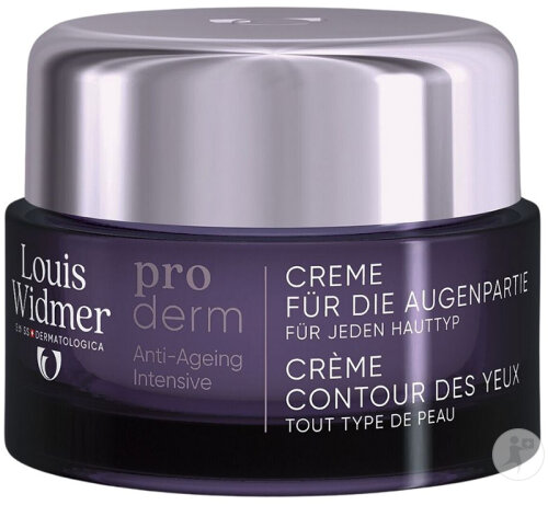Louis Widmer Proderm Augenkontur Creme Ohne Parfum Tiegel 30ml