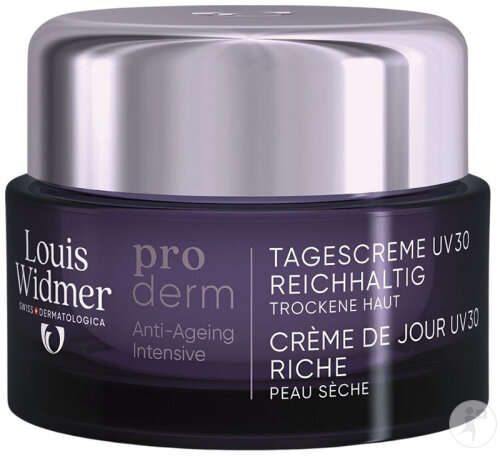 Louis Widmer Proderm Tagescreme SPF30 Reichhaltig Tiegel 50ml