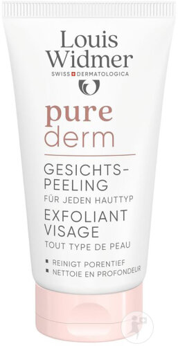 Louis Widmer Purederm Gesichtspeeling Tube 50ml