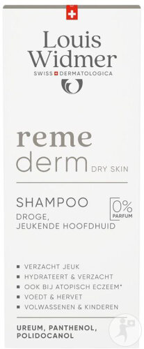 Louis Widmer Remederm Shampoo Ohne Parfüm Flasche 150ml