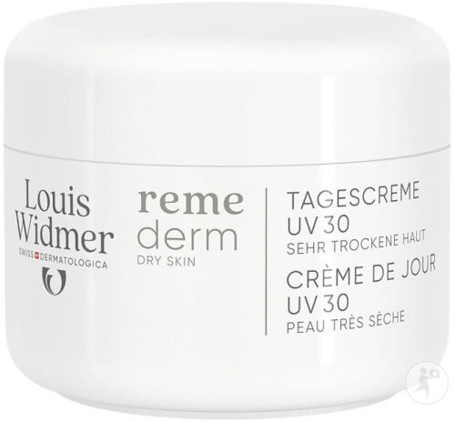 Louis Widmer Remederm Tagescreme UV30 Sehr Trockene Haut Ohne Parfüm Tiegel 50ml
