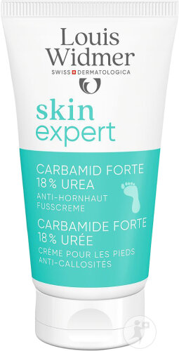 Louis Widmer Skin Expert Carbamid Forte 18% Urea Anti-Hornhaut Fußcreme 50ml
