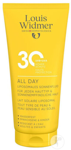 Louis Widmer Sun All Day SPF30 Parfümfrei Tube 100ml
