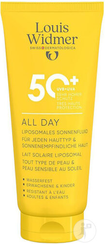 Louis Widmer Sun All Day SPF50+ Vorteilhaftes Format Tube 200ml