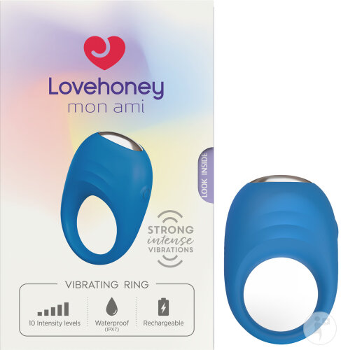 Lovehoney Mon Ami Silikon Vibrationsring 1 Stück