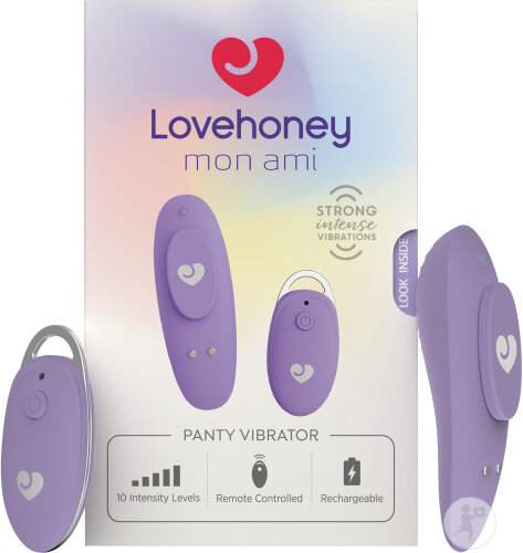 Lovehoney Mon Ami Fernbedienbarer Panty-Vibrator 1 Stück