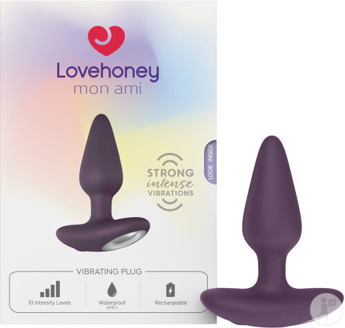 Lovehoney Mon Ami Vibrierender Butt Plug 1 Stück