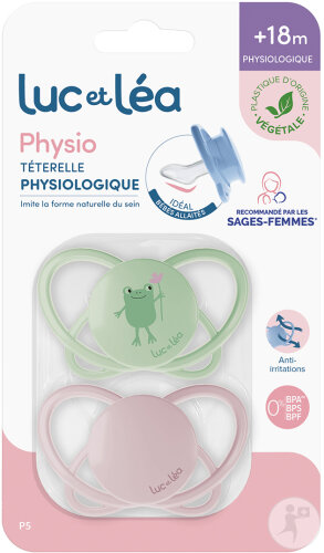 Luc Et Léa Duo Physiologische Schnuller +18 Monate P5 2 Stück